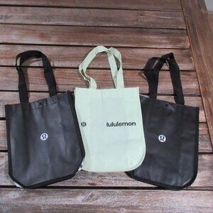 SET OF THREE Lululemon Gift Bags, Shopping Bag, Shopping Tote bags